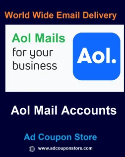 Buy 200 New AOL Mail Accounts – 100% Phone Verified &amp; Fresh