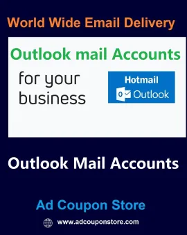 Buy 50 New Outlook mail Accounts
