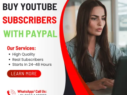 Buy YouTube Subscribers with PayPal - Real, Active & Cheap Buy YouTube Subscribers with PayPal - Real, Active & Cheap