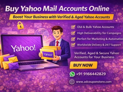 Buy PVA Yahoo Mail Accounts Online - Boost Your Business with Verified & Aged Yahoo Accounts