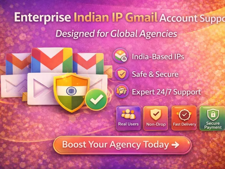 Enterprise Indian IP Gmail Account Support – Designed for Global Agencies