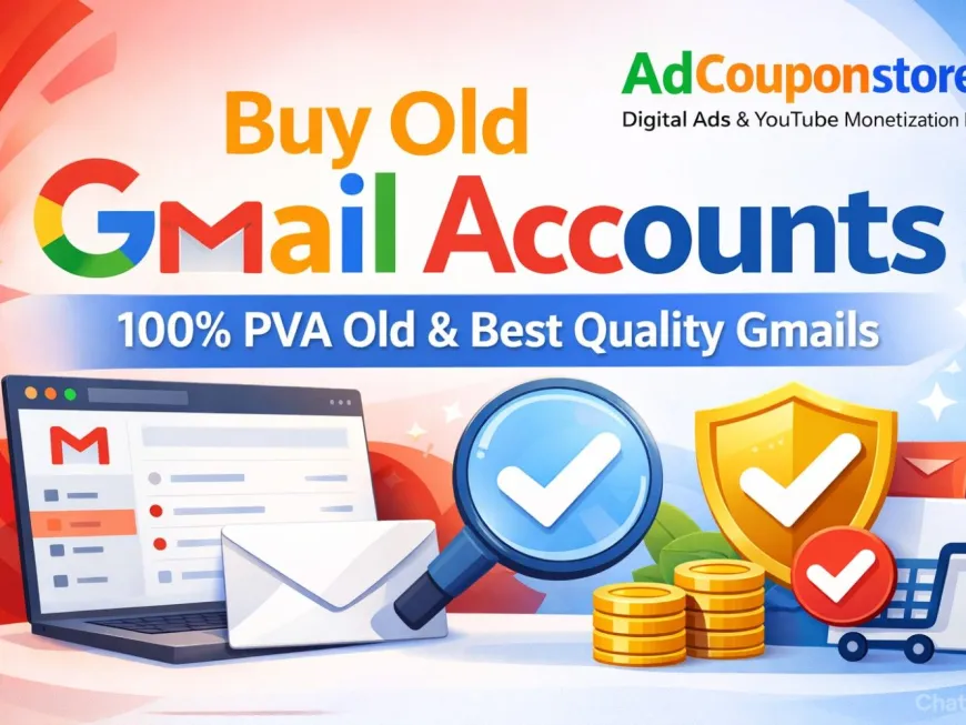 Buy Old Gmail Accounts - 100% PVA Old & Best Quality Gmails