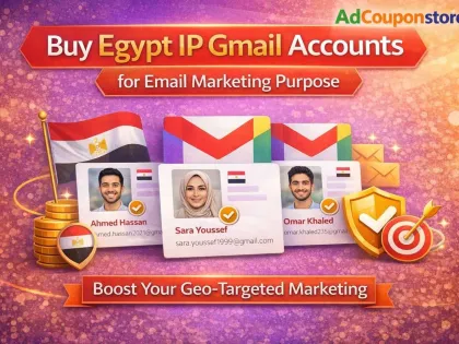 Buy Egypt IP Gmail Accounts in 2026 – Boost Your Geo-Targeted Marketing