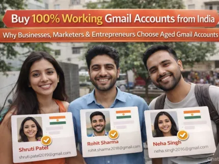 Buy Gmail Accounts in 2026- Why Businesses, Marketers & Entrepreneurs Choose Aged Gmail Accounts