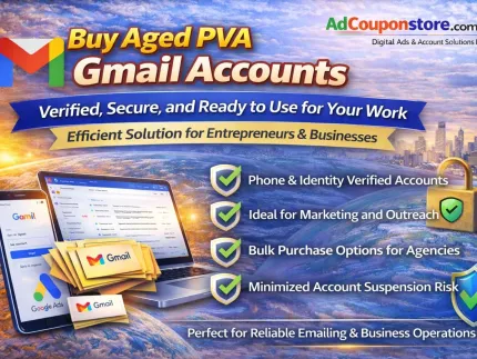 Buy Aged PVA Gmail Accounts – Verified, Secure, and Ready to Use