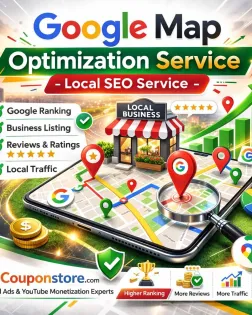 Google Map Optimization Service – Local SEO &amp; Ranking Growth for Business Listings