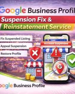 Google Business Profile Suspension Fix &amp; Reinstatement Service – Fast Recovery &amp; Compliance Support