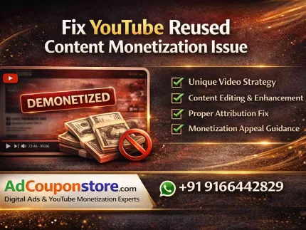 How to Fix YouTube Reused Content Monetization Issue (2026 Guide)
