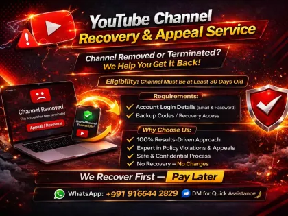 YouTube Channel Suspended? Complete Recovery Guide (2026)