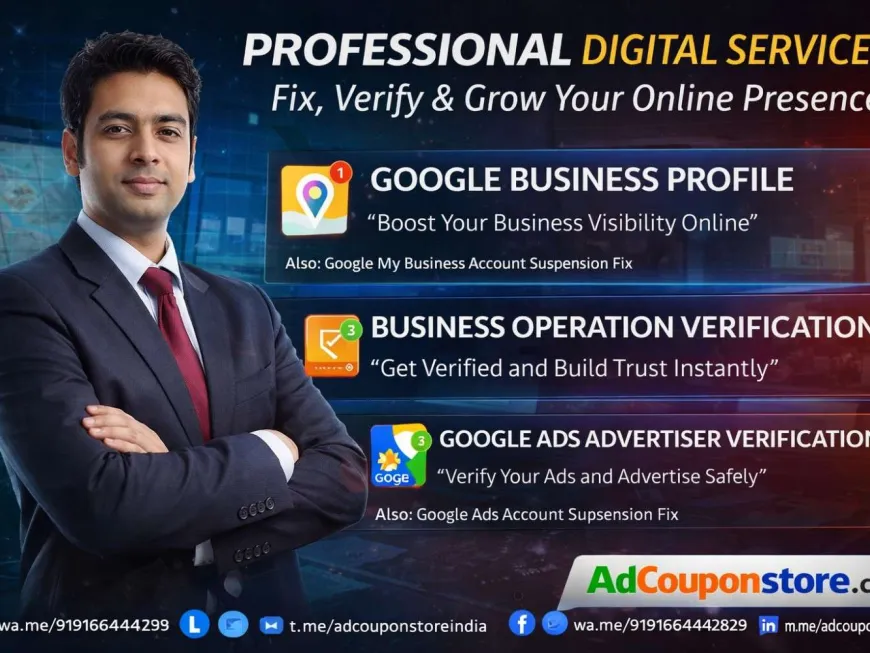 Professional Digital Services to Fix, Verify & Grow Your Online Presence (2026 Guide)