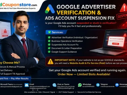 Google Advertiser Verification & Ads Account Suspension Fix (2026 Complete Guide)