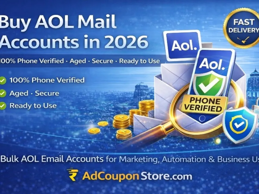 Buy AOL Mail Accounts in 2026: Why Aged & Phone Verified AOL Accounts Are the Smart Choice for Businesses, Marketers, and Automation Experts