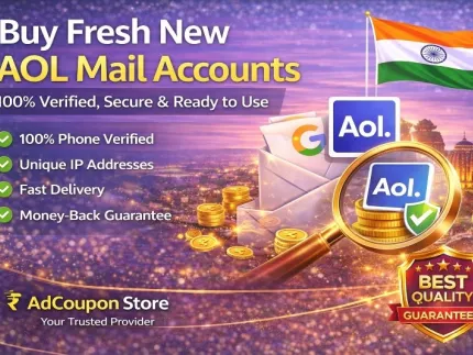 Phone Verified AOL Email Accounts – Buy Secure, Fresh & Reliable Email Solutions
