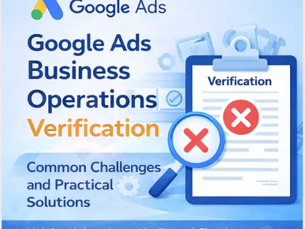 Business Operations Verification Failed in Google Ads: What It Means and How to Fix It