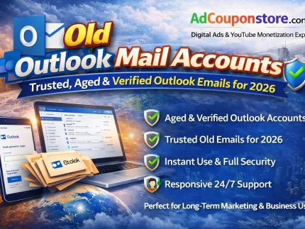 Buy Old Outlook Mail Accounts – Trusted, Aged & Verified Outlook Emails for 2026