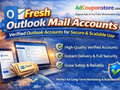 Buy Fresh Outlook Mail Accounts – Verified Outlook Accounts for Secure & Scalable Use