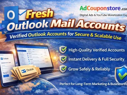 Buy Fresh Outlook Mail Accounts – Verified Outlook Accounts for Secure & Scalable Use