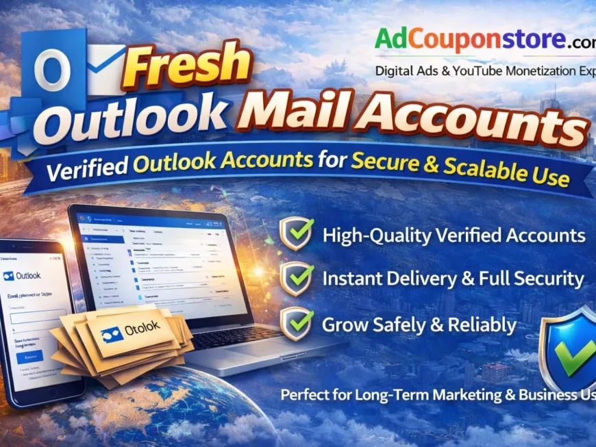 Buy Fresh Outlook Mail Accounts – Verified Outlook Accounts for Secure & Scalable Use
