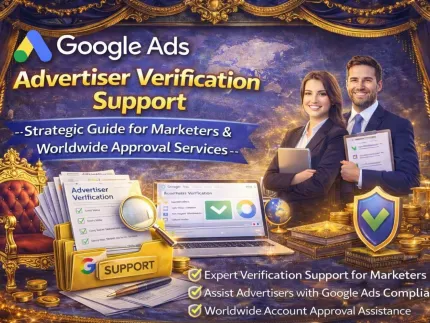 Google Ads Advertiser Verification Support – Strategic Guide for Marketers & Worldwide Approval Services
