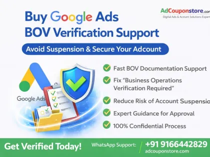 Buy Google Ads BOV Verification Support – Avoid Suspension & Secure Your Ad Account