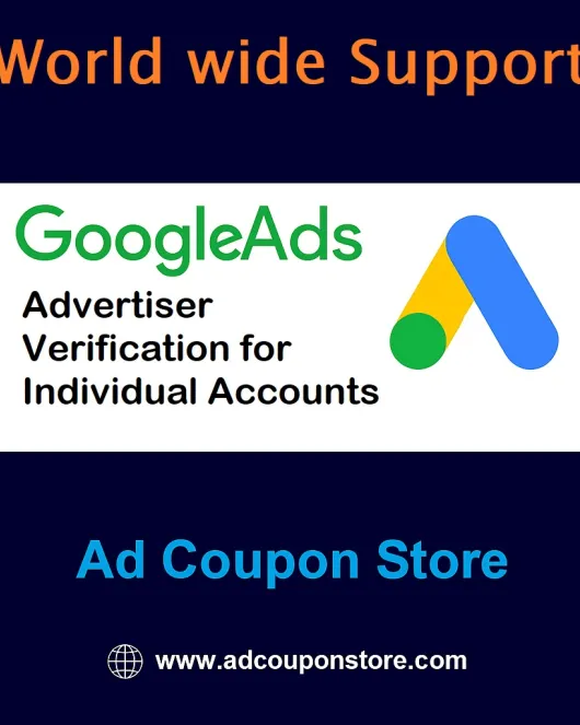 Google Ads Advertiser Verification for Individual Accounts