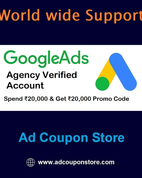 Google Ads Agency Verified Account – Spend ₹20,000 &amp; Get ₹20,000 Promo Code (Within 35 Days)