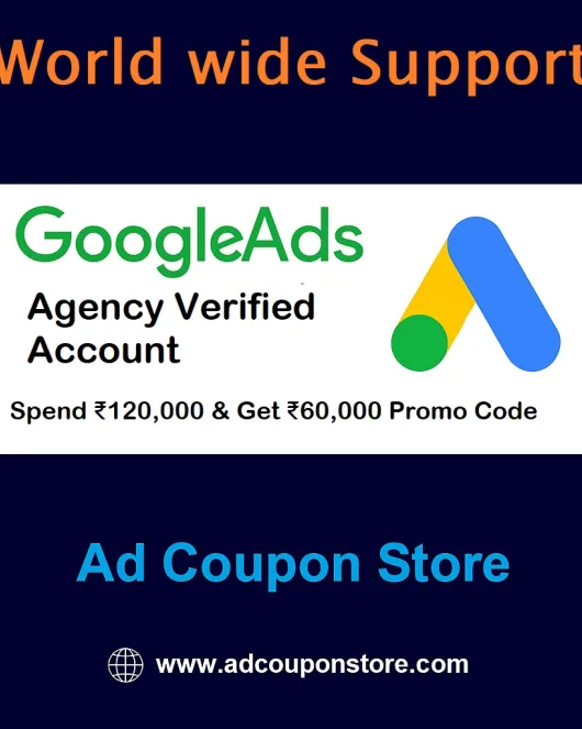Google Ads Agency Verified Account – Spend ₹120,000 & Get ₹60,000 Promo Code (Within 35 Days)