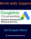 Google Ads Circumventing Systems Suspension Removal Service