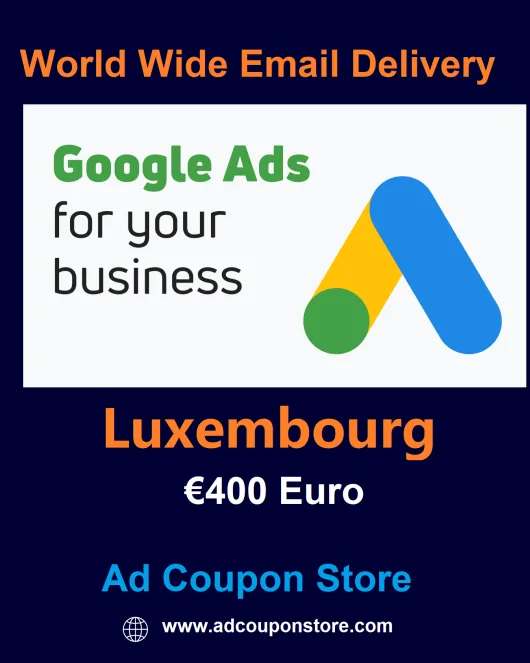 €400 Euro Google Ads coupon Luxembourg