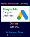 $250 USD google ads coupon Oman -For New Accounts