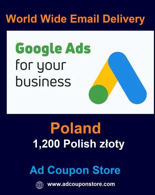 1200 PLN Google Ads coupon Poland