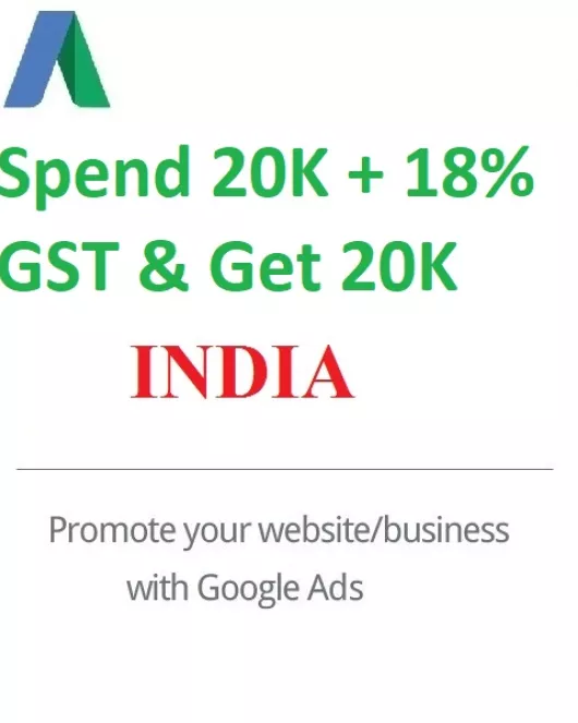 20000 INR Google Ads Coupon India
