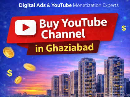 Looking for a Monetized YouTube Channel in Ghaziabad, Uttar Pradesh? Get a Safe, Verified & Ready-to-Earn Solution