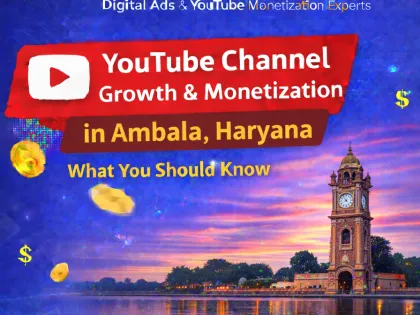 Buy Monetized YouTube Channel in Ambala, Haryana – Safe, Verified & Ready-to-Earn Solution