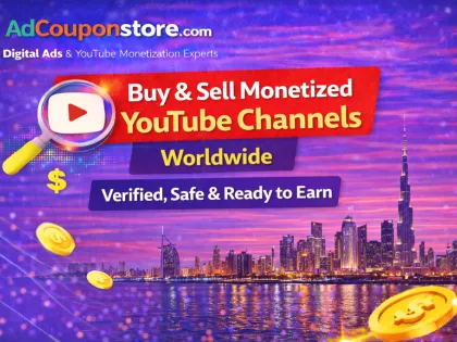 Buy & Sell Monetized YouTube Channels Worldwide – Verified, Safe & Ready to Earn