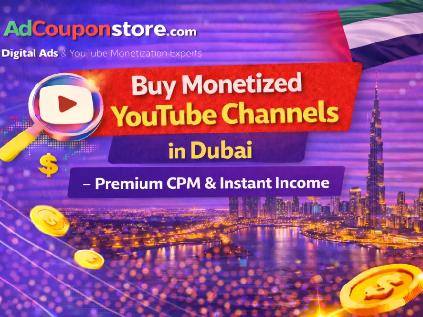 Buy Monetized YouTube Channels in Dubai – Premium CPM & Instant Income