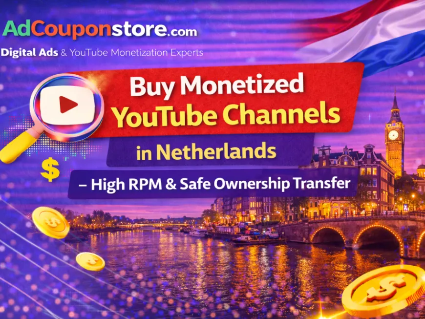Buy Monetized YouTube Channels in Netherlands – High RPM & Safe Ownership Transfer