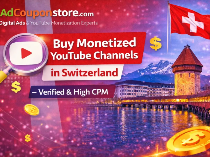 Buy Monetized YouTube Channels in Switzerland – Verified & High CPM