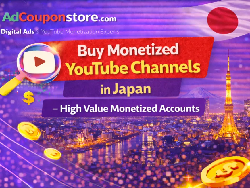 Buy Monetized YouTube Channels in Japan – High Value Monetized Accounts