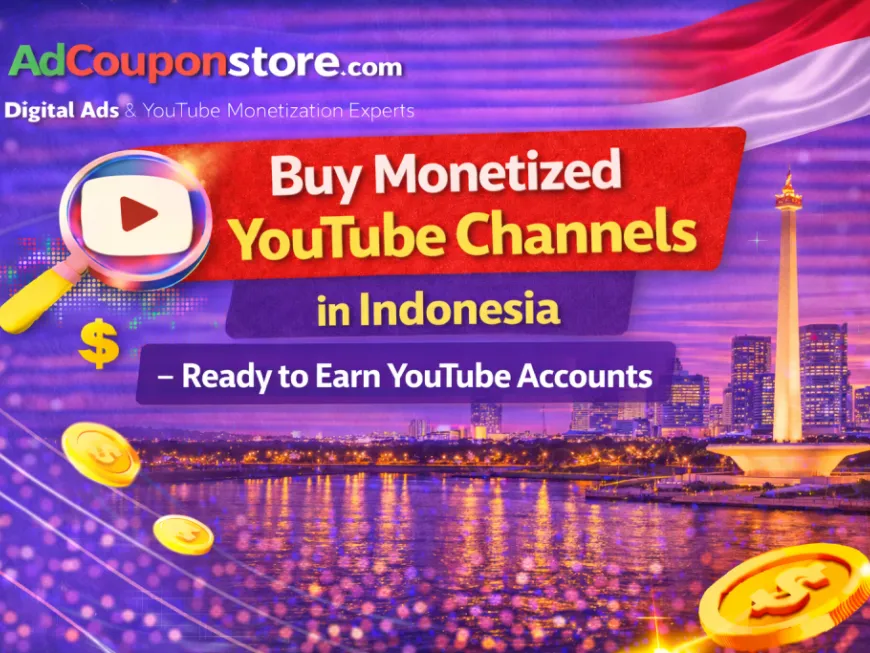 Buy Monetized YouTube Channels in Indonesia – Ready to Earn YouTube Accounts
