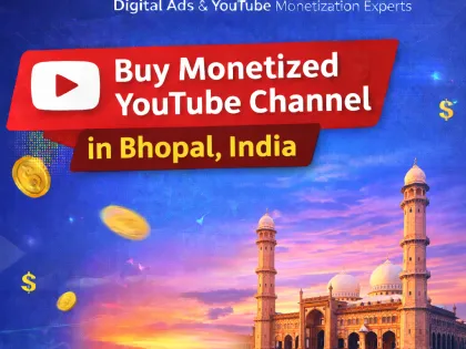 Buy Monetized YouTube Channels in Bhopal, Madhya Pradesh – Start Earning Instantly