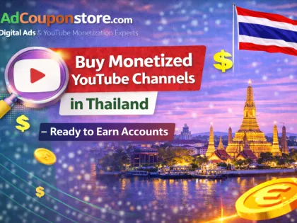 Buy Monetized YouTube Channels in Thailand – Ready to Earn Accounts