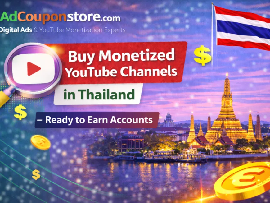 Buy Monetized YouTube Channels in Thailand – Ready to Earn Accounts
