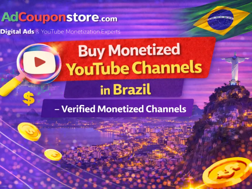 Buy Monetized YouTube Channels in Brazil – Verified Monetized Channels