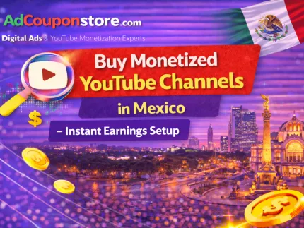 Buy Monetized YouTube Channels in Mexico – Instant Earnings Setup