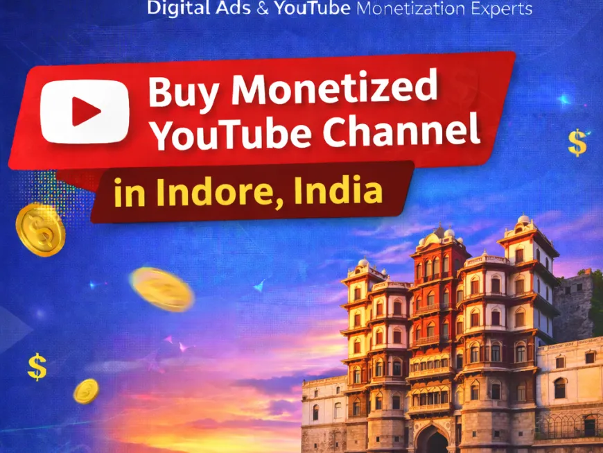 Buy Monetized YouTube Channel in Indore, Madhya Pradesh – Start Earning from Day One