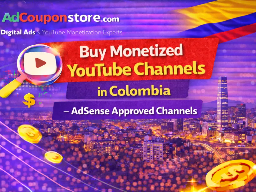 Buy Monetized YouTube Channels in Colombia – AdSense Approved Channels