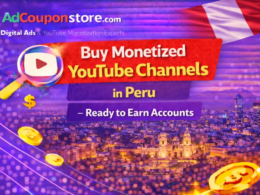 Buy Monetized YouTube Channels in Peru – Ready to Earn Accounts