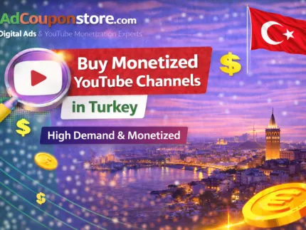 Buy Monetized YouTube Channels in Turkey – High Demand & Monetized