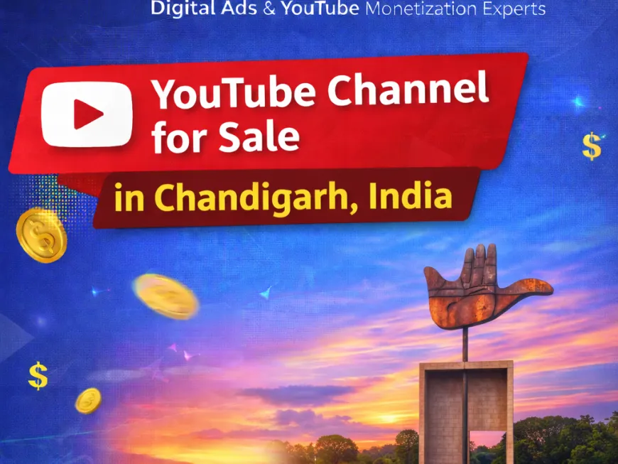 YouTube Channel Sale in Chandigarh – Buy a Monetized YouTube Channel & Start Earning Instantly